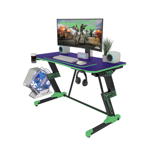 Desiree Gaming Desk 47 inch, Green-L Shape